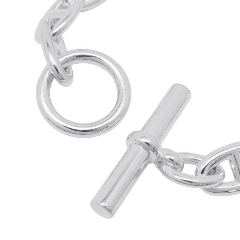 エルメス ブレスレット シェーヌダンクルGM 12コマ SV925シルバー HERMES ジュエリー