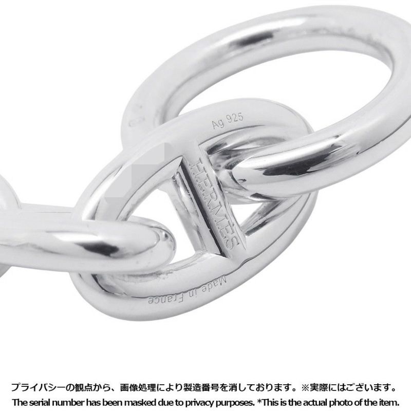 エルメス ブレスレット シェーヌダンクルGM 12コマ SV925シルバー HERMES ジュエリー