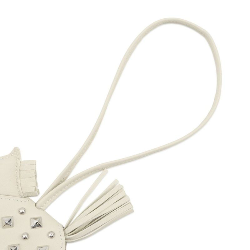 エルメス バッグチャーム ロデオPM ロベオロック クレ ラムスキン K刻印 HERMES チャーム オーナメント