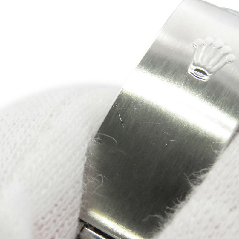 ロレックス デイトジャスト T番 SS/K18YG 69163 ROLEX 腕時計 黒文字盤