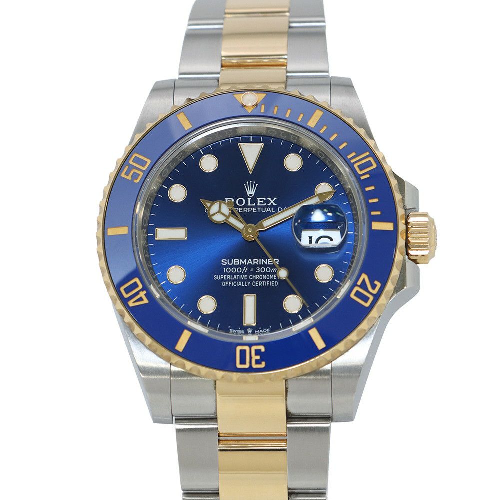ロレックス サブマリーナ デイト コンビ SS/K18YG ランダムシリアル 126613LB ROLEX 腕時計 ブルー文字盤