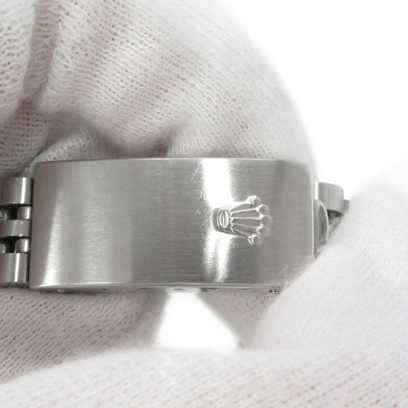 ロレックス デイトジャスト 26 SS/K18WGホワイトゴールド 10Pダイヤ K番 79174G ROLEX 腕時計 黒文字盤