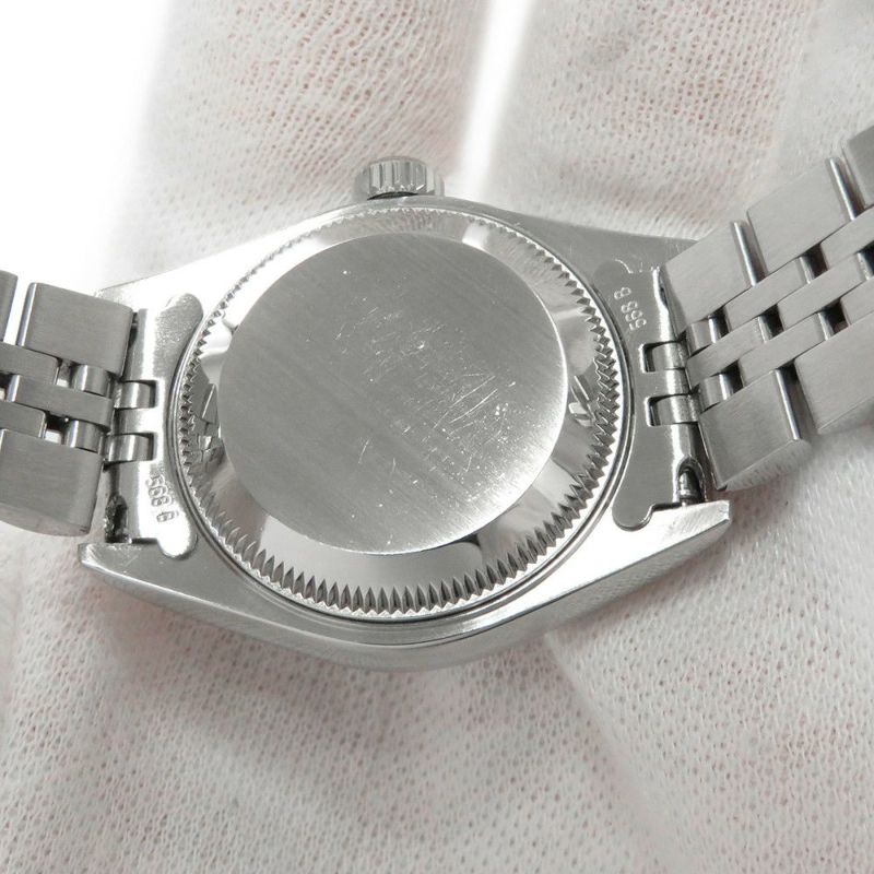 ロレックス デイトジャスト 26 SS/K18WGホワイトゴールド 10Pダイヤ K番 79174G ROLEX 腕時計 黒文字盤