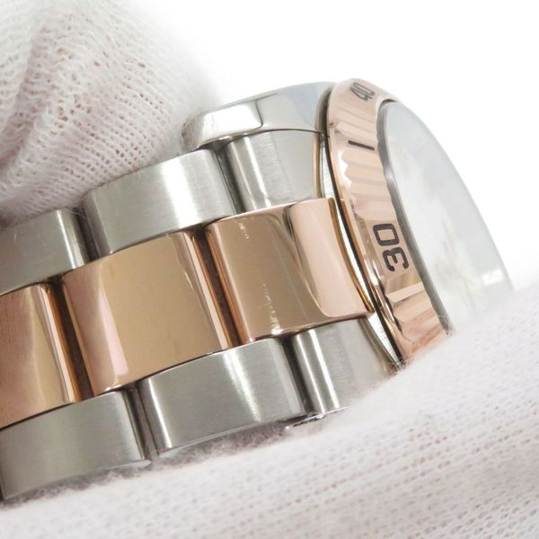 ロレックス デイトジャスト ターノグラフ SS/K18PGピンクゴールド D番 116261 ROLEX 腕時計 白文字盤