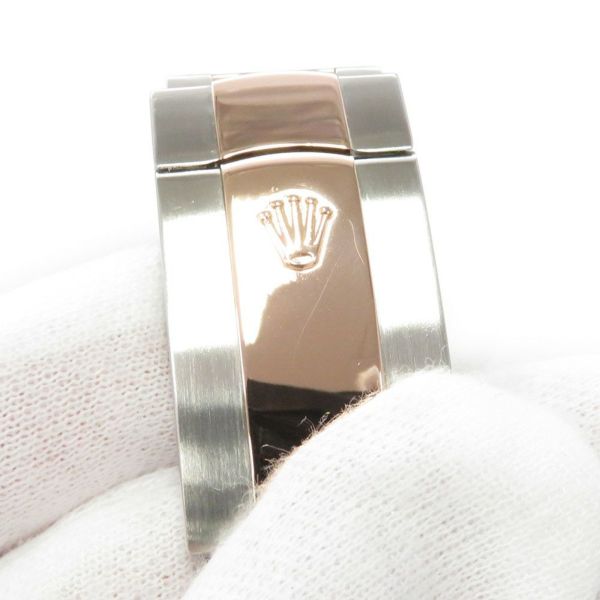 ロレックス デイトジャスト ターノグラフ SS/K18PGピンクゴールド D番 116261 ROLEX 腕時計 白文字盤