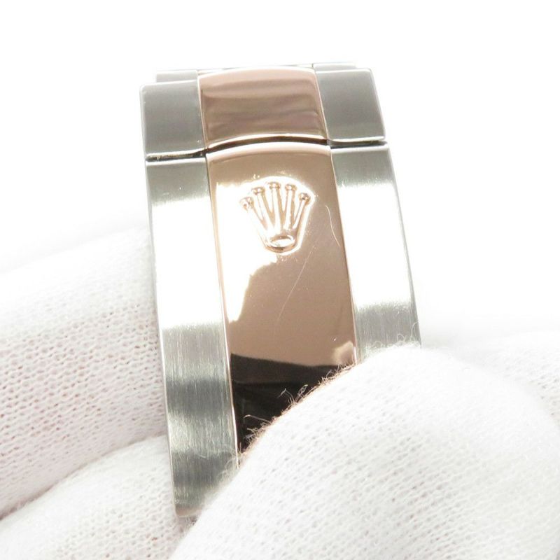 ロレックス デイトジャスト ターノグラフ SS/K18PGピンクゴールド D番 116261 ROLEX 腕時計 白文字盤