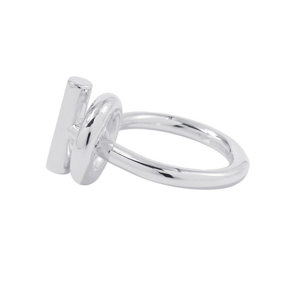 エルメス リング エシャペ MM Echapee SV925シルバー リングサイズ58 HERMES ジュエリー 指輪