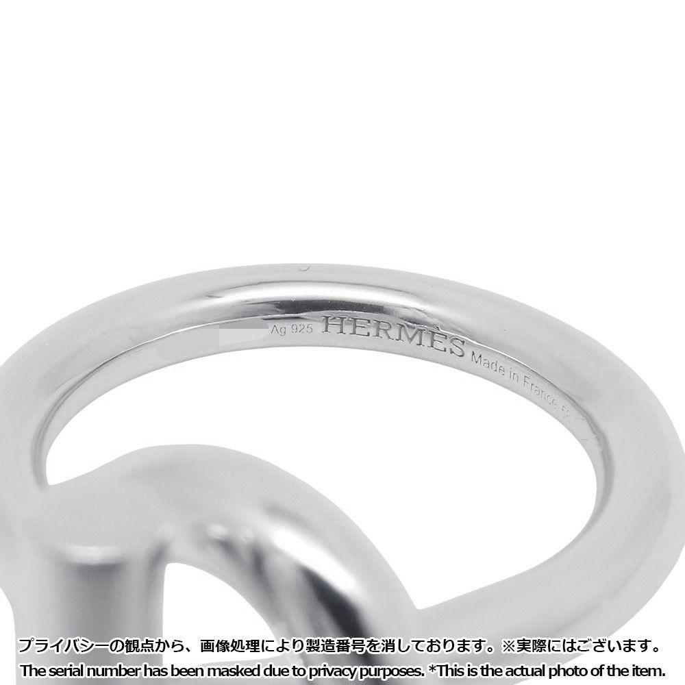 エルメス リング エシャペ MM Echapee SV925シルバー リングサイズ58 HERMES ジュエリー 指輪