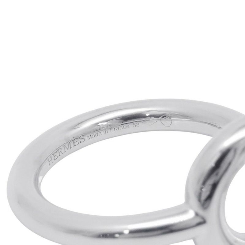 エルメス リング エシャペ MM Echapee SV925シルバー リングサイズ58 HERMES ジュエリー 指輪