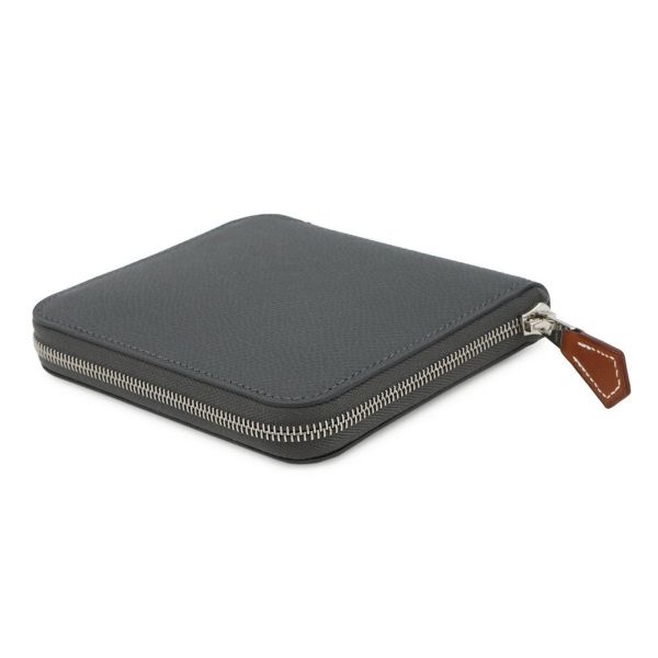 エルメス コインケース アザップコンパクト シルクイン アルドワーズ/シルバー金具 エプソン K刻印