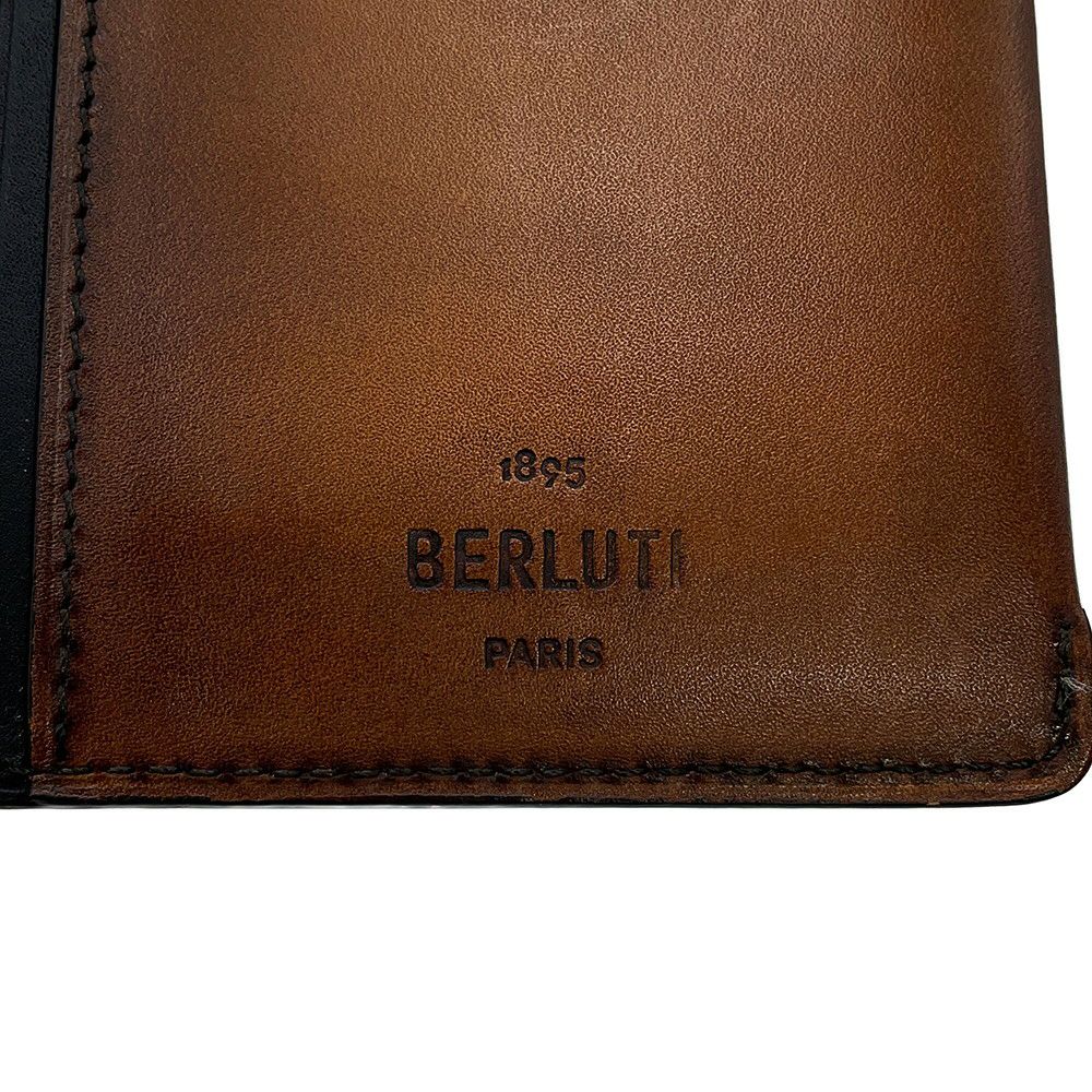 ベルルッティ 長財布 エスパス スクリットレザー ロングウォレット Berluti メンズ
