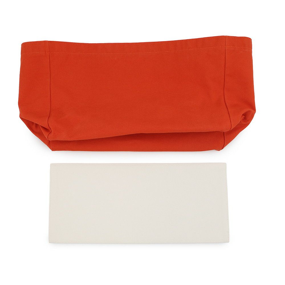 エルメス マザーズバッグ アダダ キャンバス 馬モチーフ HERMES トートバッグ ポーチ付き 白