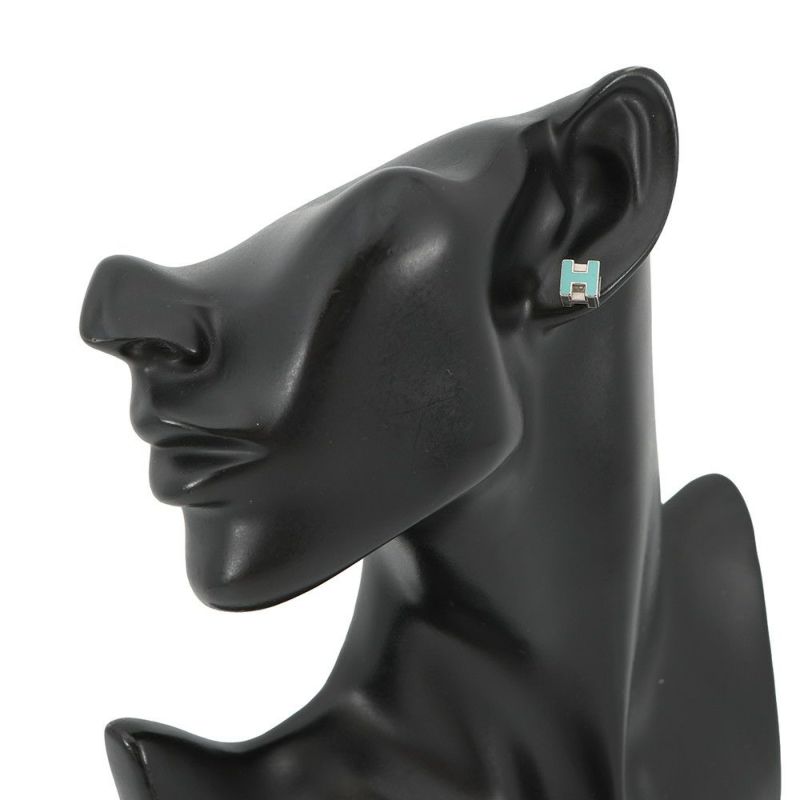 エルメス ピアス カージュドアッシュ Hキューブ メタル HERMES アクセサリー