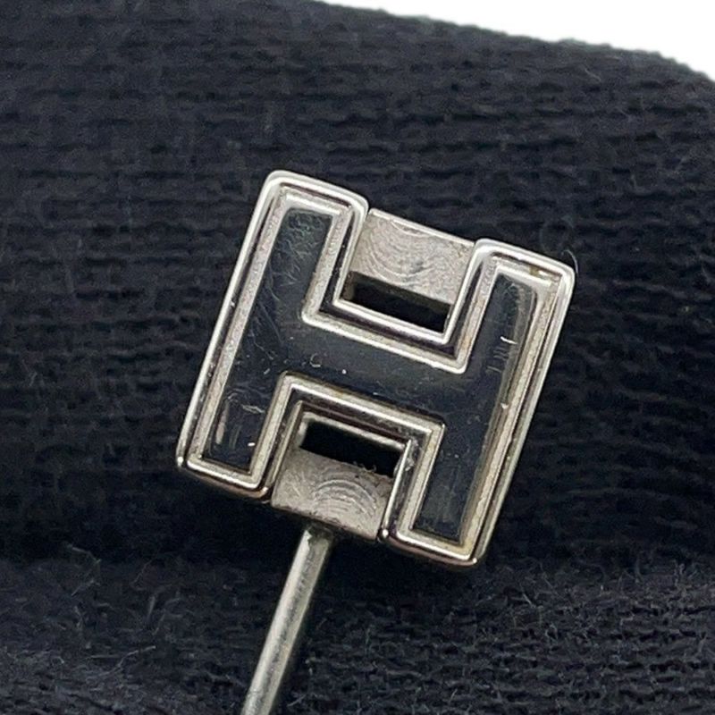 エルメス ピアス カージュドアッシュ Hキューブ メタル HERMES アクセサリー