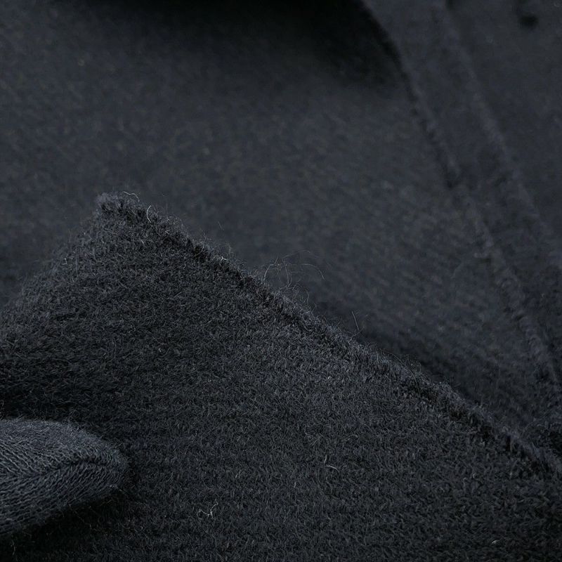 シャネル マフラー ココマーク フェイクパール カシミヤ CHANEL 黒