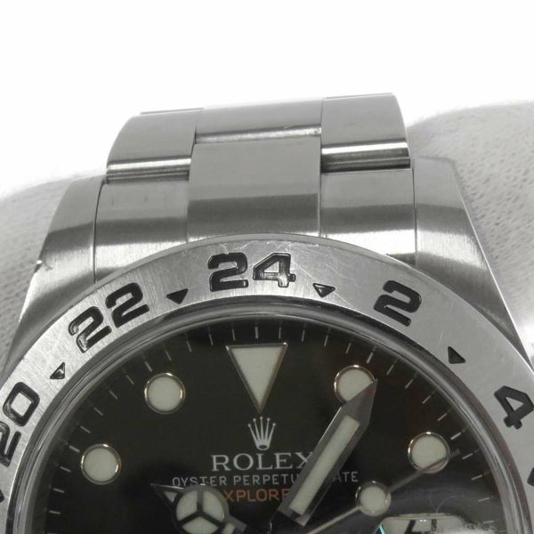 ロレックス エクスプローラー2 G番 216570 ROLEX 腕時計 ウォッチ 黒文字盤