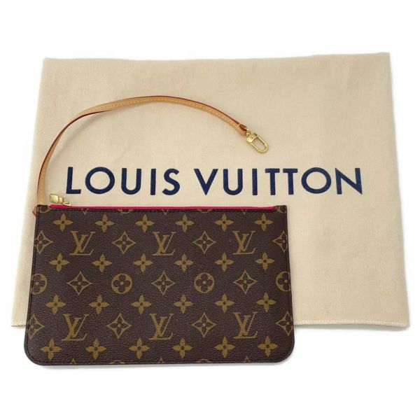 ルイヴィトン トートバッグ モノグラム ネヴァーフルMM ポーチ付き M41178 LOUIS VUITTON