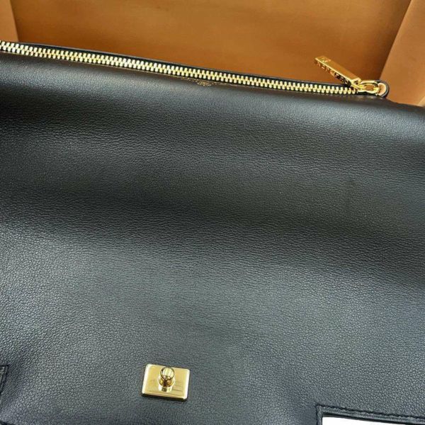 デルヴォー ハンドバッグ タンペートMM レザー Delvaux デルボー 2wayショルダーバッグ 黒