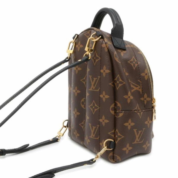 ルイヴィトン リュック モノグラム パームスプリングス バックパックMINI M44873 LOUIS VUITTON ミニバッグ 黒 ブラック