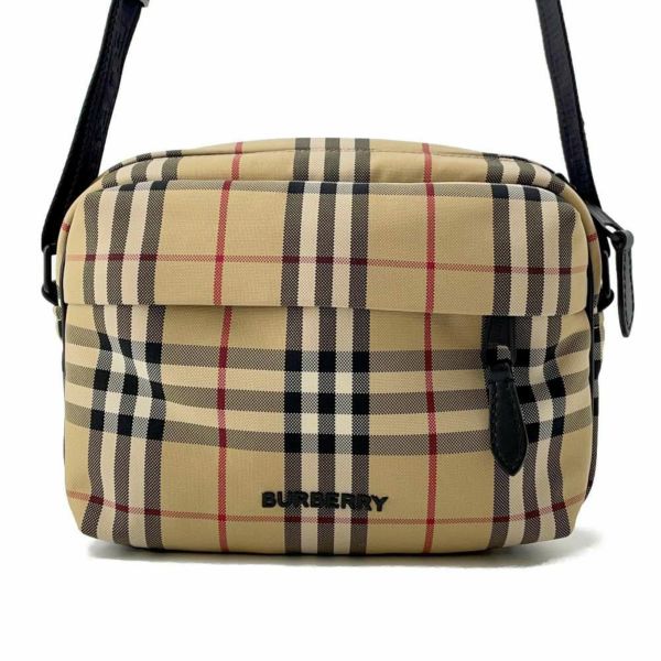 バーバリー ショルダーバッグ ノバチェック パディバッグ キャンバス/レザー 8069760 BURBERRY ヴィンテージチェック