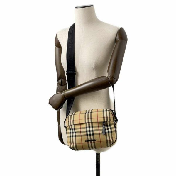 バーバリー ショルダーバッグ ノバチェック パディバッグ キャンバス/レザー 8069760 BURBERRY ヴィンテージチェック