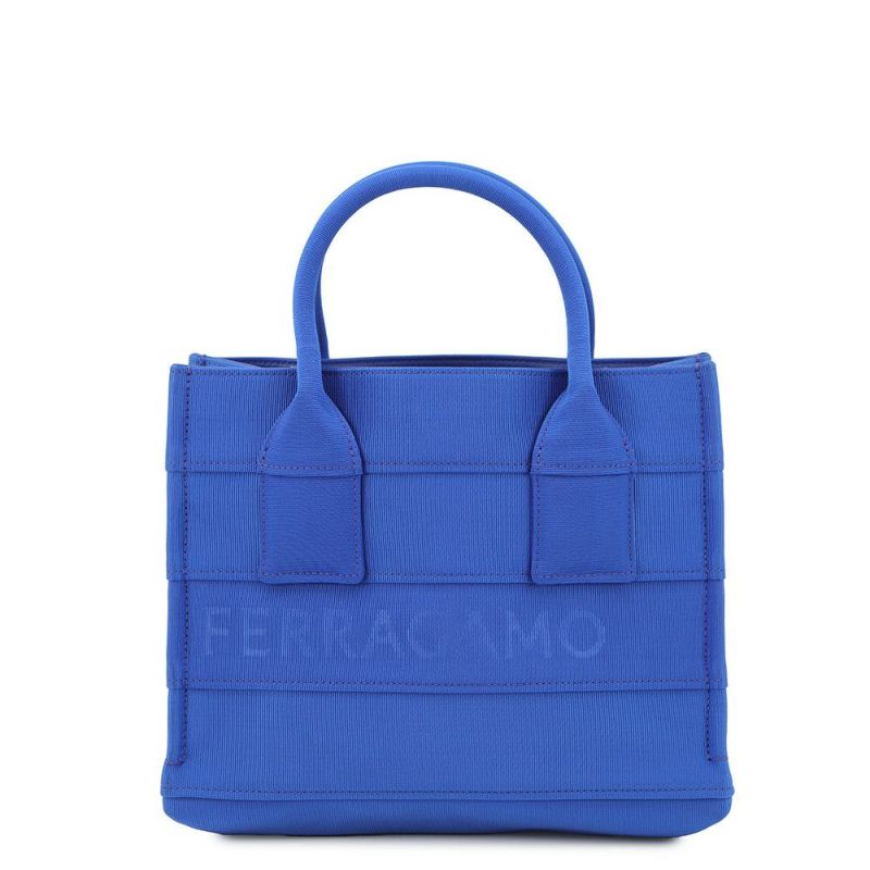 サルヴァトーレ・フェラガモ ハンドバッグ ロゴ ファブリック 214988 Ferragamo