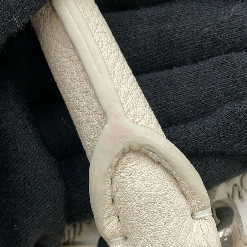 ベルルッティ トートバッグ トゥジュール トワル・マルブフ XL Berluti 誕生10周年記念日本限定モデル アウトレット品 白