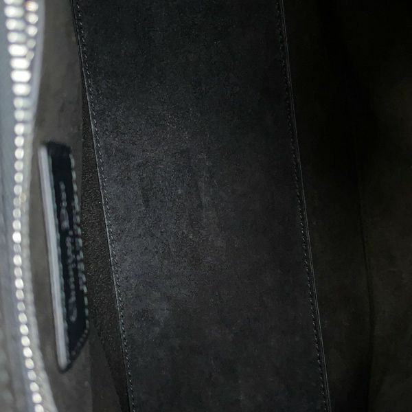 クリスチャン・ディオール ハンドバッグ レディディオール チェッカー ミディアム レザー Christian Dior 2way 黒 白