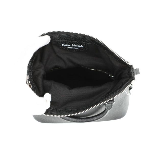 メゾンマルジェラ ハンドバッグ 5AC ミニ カーフレザー S56WG0082 Maison Margiela 2way 黒