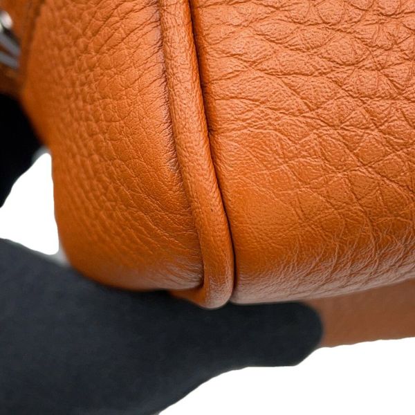 フェンディ ハンドバッグ ロゴ セカンドバッグ レザー 7AS378 FENDI トラベルポーチ