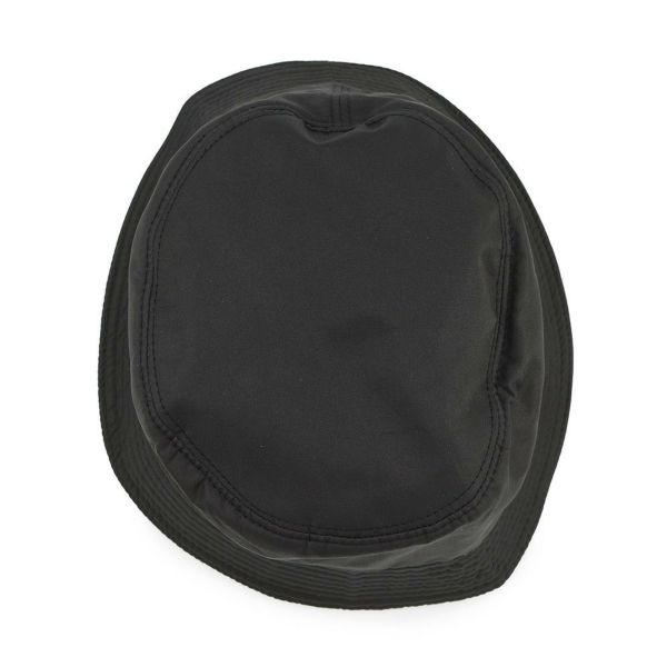 プラダ バケットハット トライアングルロゴ ナイロン サイズM 2HC137 PRADA 帽子 黒