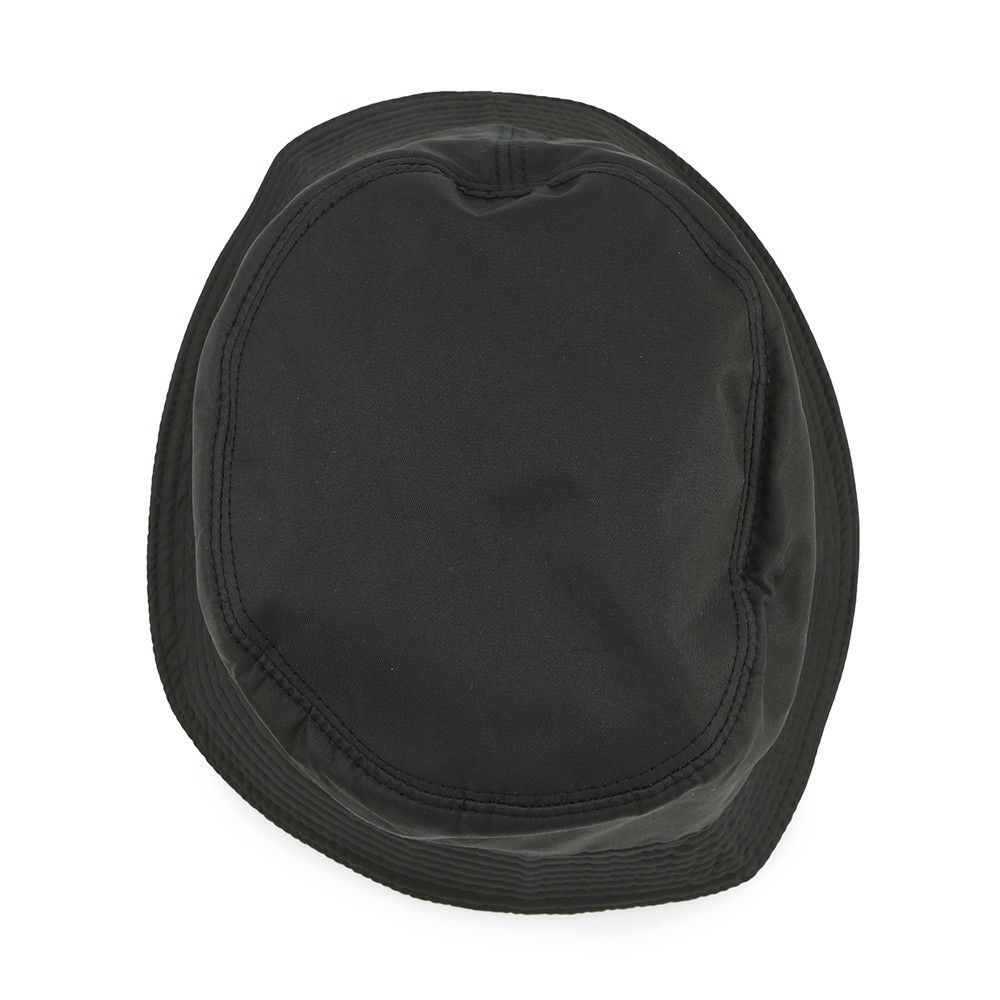 プラダ バケットハット トライアングルロゴ ナイロン サイズM 2HC137 PRADA 帽子 黒