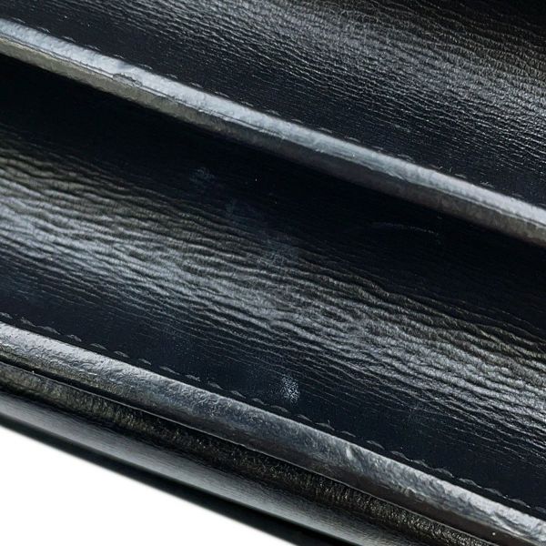 サンローランパリ チェーンショルダーバッグ サンセット ミディアム 442906 SAINT LAURENT PARIS 黒 2way