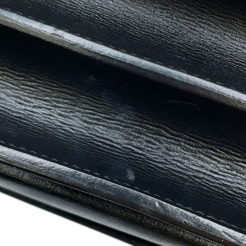 サンローランパリ チェーンショルダーバッグ サンセット ミディアム 442906 SAINT LAURENT PARIS 黒 2way