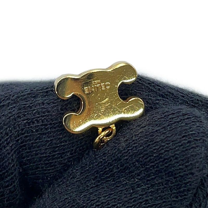 セリーヌ ネックレス トリオンフ ラインストーン メタル 460GB6BZI CELINE アクセサリー