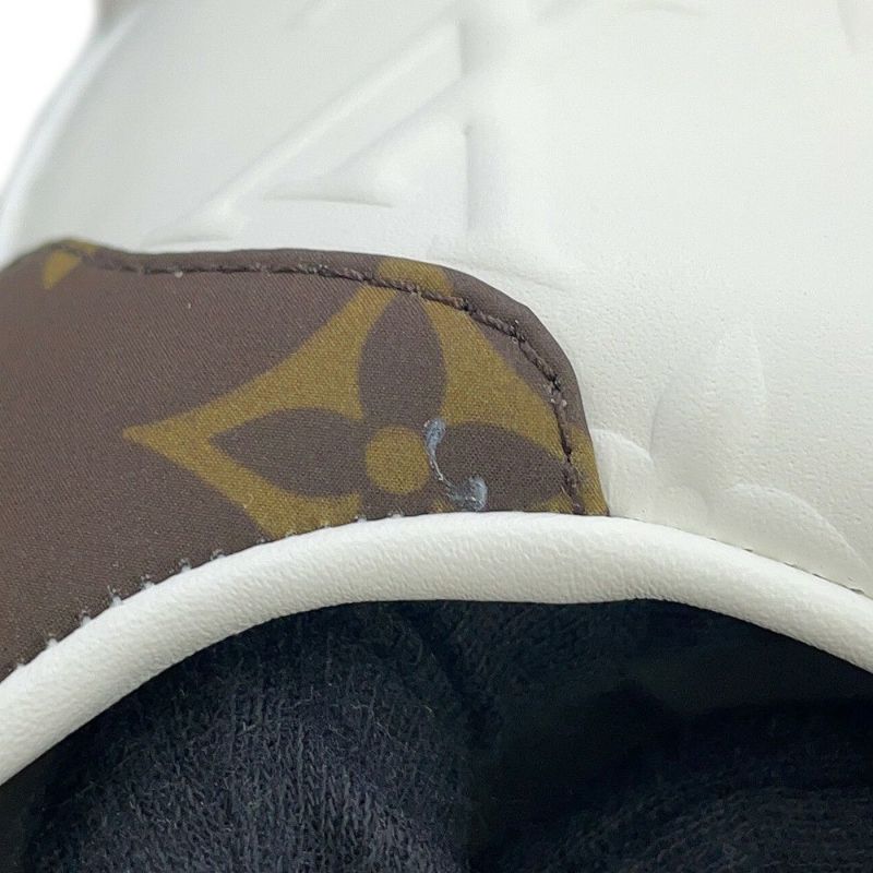 ルイヴィトン スニーカー モノグラム カーフレザー タイムアウトライン レディースサイズ35 1/2 1AAP6C 靴 白