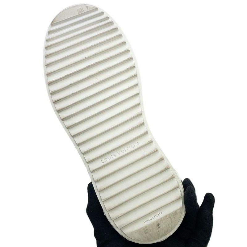 ルイヴィトン スニーカー モノグラム カーフレザー タイムアウトライン レディースサイズ35 1/2 1AAP6C 靴 白