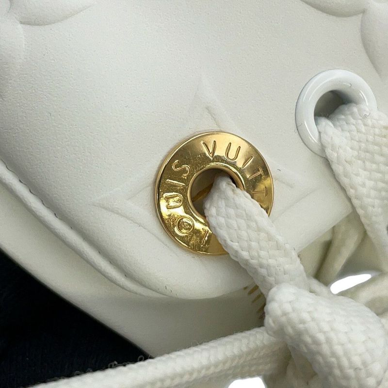 ルイヴィトン スニーカー モノグラム カーフレザー タイムアウトライン レディースサイズ35 1/2 1AAP6C 靴 白