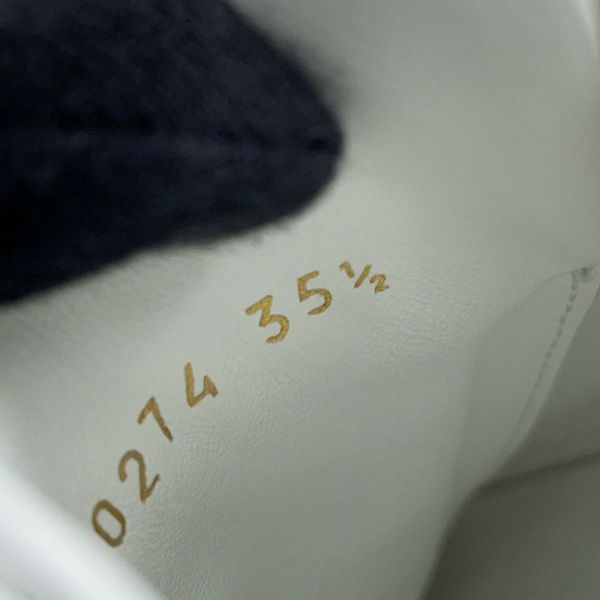 ルイヴィトン スニーカー モノグラム カーフレザー タイムアウトライン レディースサイズ35 1/2 1AAP6C 靴 白