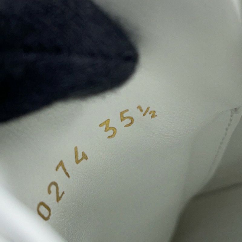 ルイヴィトン スニーカー モノグラム カーフレザー タイムアウトライン レディースサイズ35 1/2 1AAP6C 靴 白