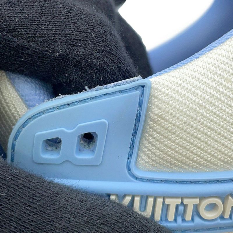 ルイヴィトン スニーカー トレイナーライン メンズサイズ7 1/2 靴 白