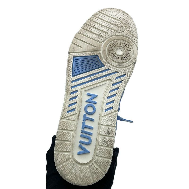 ルイヴィトン スニーカー トレイナーライン メンズサイズ7 1/2 靴 白