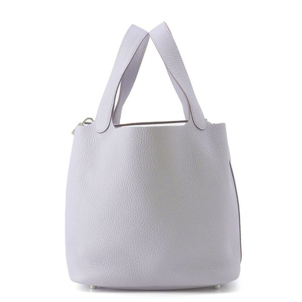 エルメス ハンドバッグ ピコタンロックMM グリパンタン/シルバー金具 トリヨンクレマンス K刻印