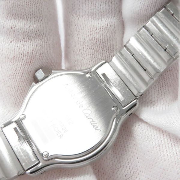 カルティエ サントスオクタゴン SM W2001683 Cartier 腕時計 アイボリー文字盤 クォーツ