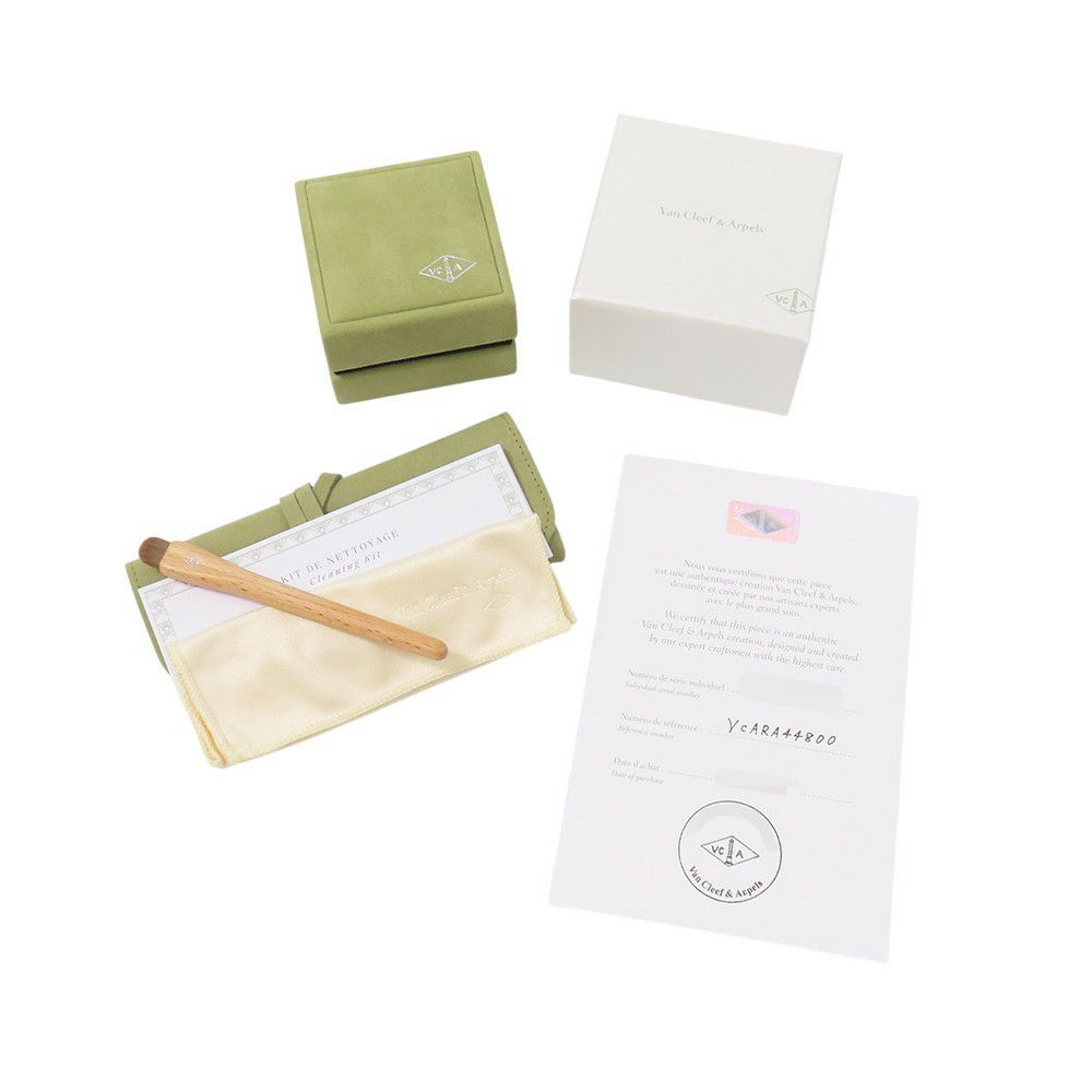 ヴァンクリーフ&アーペル ピアス スウィート アルハンブラ ピアス マザーオブパール K18YGイエローゴールド VCARA44800