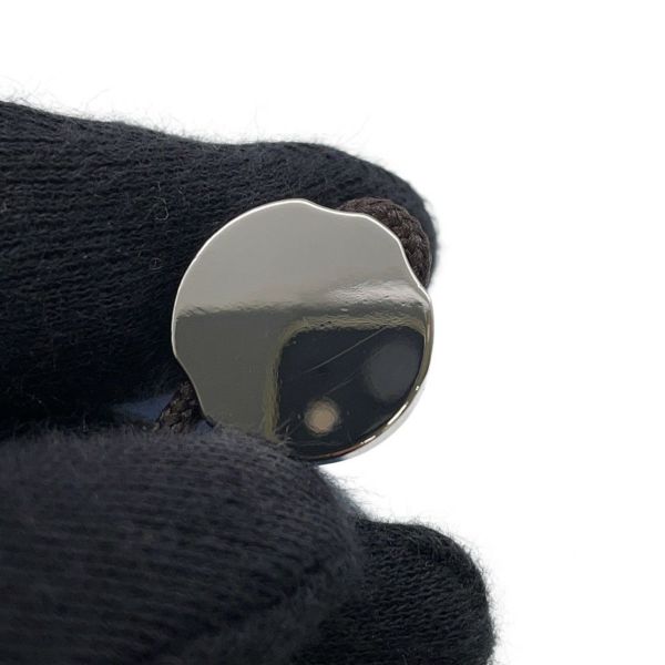 エルメス 犬用トリーツ ポーチ オン ザ ゴー ネイビー/シルバー金具 コーティングキャンバス  HERMES 小物入れ