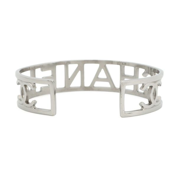 シャネル ブレスレット ココマーク 透かし バングル B15S CHANEL アクセサリー