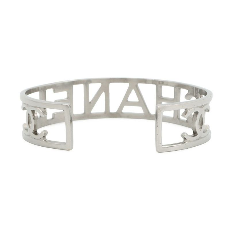 シャネル ブレスレット ココマーク 透かし バングル B15S CHANEL アクセサリー