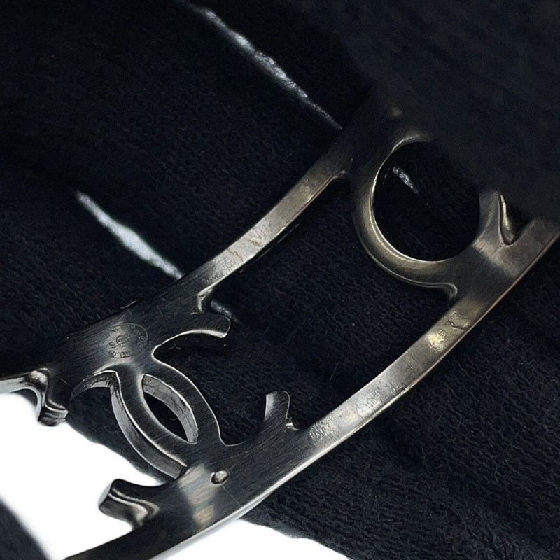 シャネル ブレスレット ココマーク 透かし バングル B15S CHANEL アクセサリー