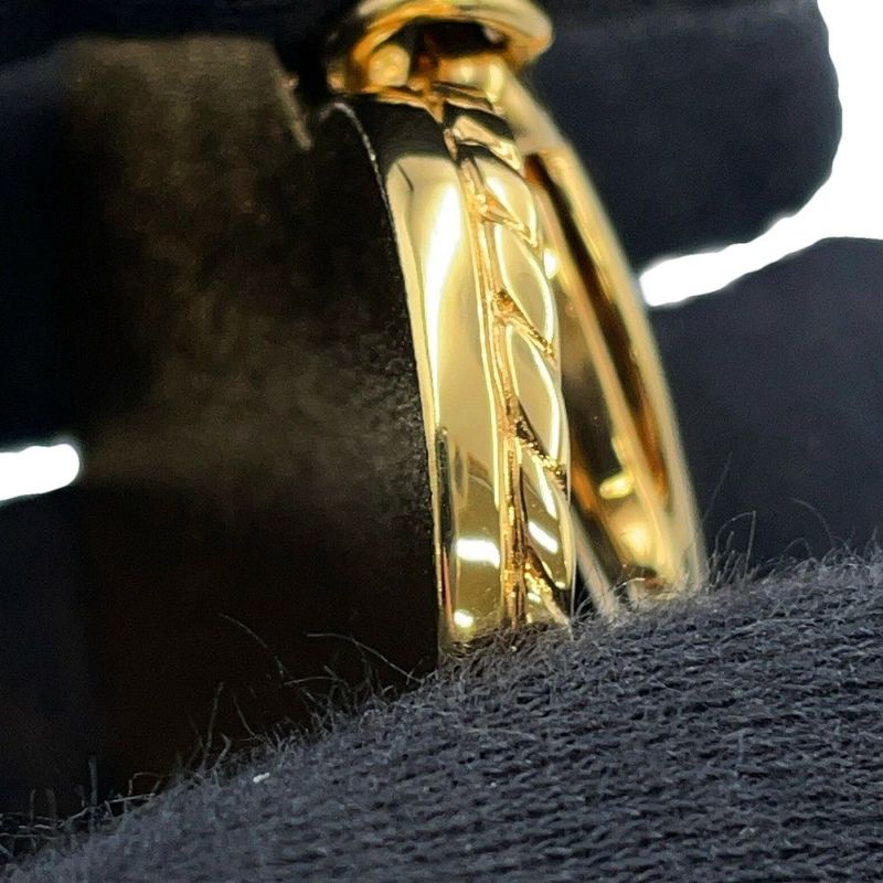 シャネル キーホルダー ココマーク デニム ハートモチーフ チャーム I24P CHANEL